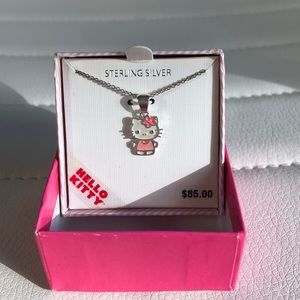 Hello Kitty Sterling Silver Necklace